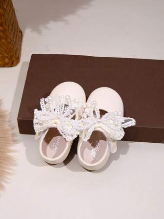 女童公主芭蕾平底鞋，蝴蝶结软底幼儿鞋，新款秋春学步鞋 Lovelita