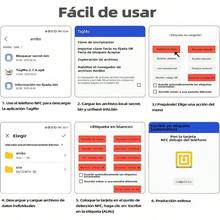 Etiquetas NFC, 50pzs Chip NFC tarjetas redondas, 215, memoria de 504 bytes totalmente programable, compatible con TagMo y Amiibo, para Android y todos los dispositivos 50 - 50 - Ver 6