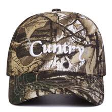 1Piece Men Letter Embroidered Camouflage Baseball Hat Outdoor Adjustable Sunscreen Leisure Hat Spring Autumn Travel Tourism Beach Vacation - Multicolor - View 4