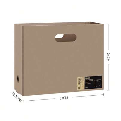 Cutie de depozitare a fișierelor A4, suport organizator de birou din plastic pentru birou, esențial pentru spațiul de lucru