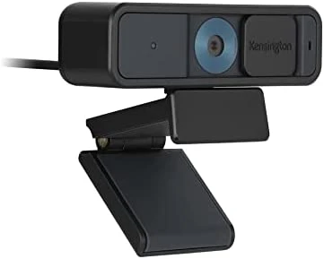 Kensington Webcam W2000 1080p con Enfoque Automático, Alimentación USB, Micrófono de Eliminación de Ruidos, Lente con Zoom y Calidad HD, Cámara digital para Videoconferencia y Teletrabajo (K81175WW)