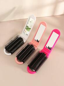 1 Pettine pieghevole con specchio incorporato, compatto e portatile, può essere trasportato in tasche, borse o per viaggi, accessori per capelli, spazzole, pettini, strumenti per capelli, prodotti per capelli e accessori per parrucchieri, essenziali da viaggio per la bellezza, articoli essenziali per il ritorno a scuola, articoli essenziali per le vacanze, accessori per capelli da donna, spazzole, set di spazzole per capelli, spazzola per bordi, spazzola per capelli, pettine per capelli, pettine per capelli, spazzola districante, spazzola a sfera, mini spazzola per capelli, set di spazzole per capelli, pettine in legno, spazzola per capelli, spazzola, pettine, spazzola per capelli lisci, spazzola per capelli, spazzola per bordi, spazzola per capelli, pettine per capelli, set di spazzole per capelli, pettine per capelli, mini spazzola per capelli, spazzola districante, spazzole per capelli, capelli, accessori, prodotti per capelli, strumenti per capelli