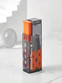 1 Set (1 Dental Floss Case + 10 Dental Floss Picks), Automatic Dental Floss Storage Case, Portable Toothpick Holder, Creative Match-Style Pop-Up Dental Floss Sticks, Dental Floss Container – Travel Mini, Household Cleaning Product, Must-Have For Home, Office & Travel, Oral Care Organizer, Fashionable Clear Storage Case, High-Quality Material, Contemporary Hygiene Tool, Top Choice For Busy People - Multicolor - View 12