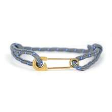 diffone Handcrafted Unisex Adjustable Paracord Rope Gold Color Safety Pin Braided Wristbands Casual Jewelry Accessories - Personalized Gender Pin Bracelet - View 15