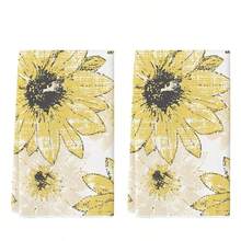 2 Stück Vintage Blume Muster Geschirrtücher, super saugfähige Mikrofaser moderne Putztücher, Kochbacken Geschirrtücher, Geschirrlappen, Handtücher, super weich & hochsaugfähig, Küchendekoration, Nachbarschaftsgeschenk, Muttertagsgeschenk, Geburtstagsgeschenk, Einweihungsgeschenk für Freunde, Küchenausstattung, Haushaltsgegenstände