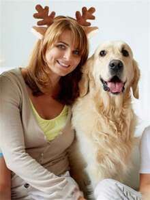 2pcs Christmas Reindeer Antler Headband, Reindeer Ear Hair Hoop Headpiece, Party Costume Accessory - Multicolor - View 12