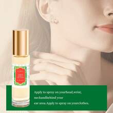 10ml Pheromone Roll-On Perfume Oil - Vanilla Amber, Fruity, Floral & Musk Notes | For Everyday Wear, Suitable For All Occasions, Boosts Confidence, Emits Elegance