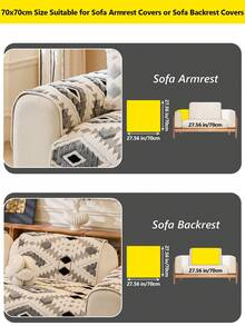 1 件波西米亚风格棉混纺天鹅绒提花防滑沙发垫,宠物友好,可机洗,适用于 1-4 座组合沙发,保护套,四季可用,居家装饰,高端感觉沙发套 - 彩色 - 查看 38