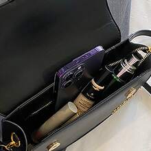 Women Y2k Shoulder Bag Small Cute Hobo Bag Top Handle Clutch Purse Buckle Punk Handbag