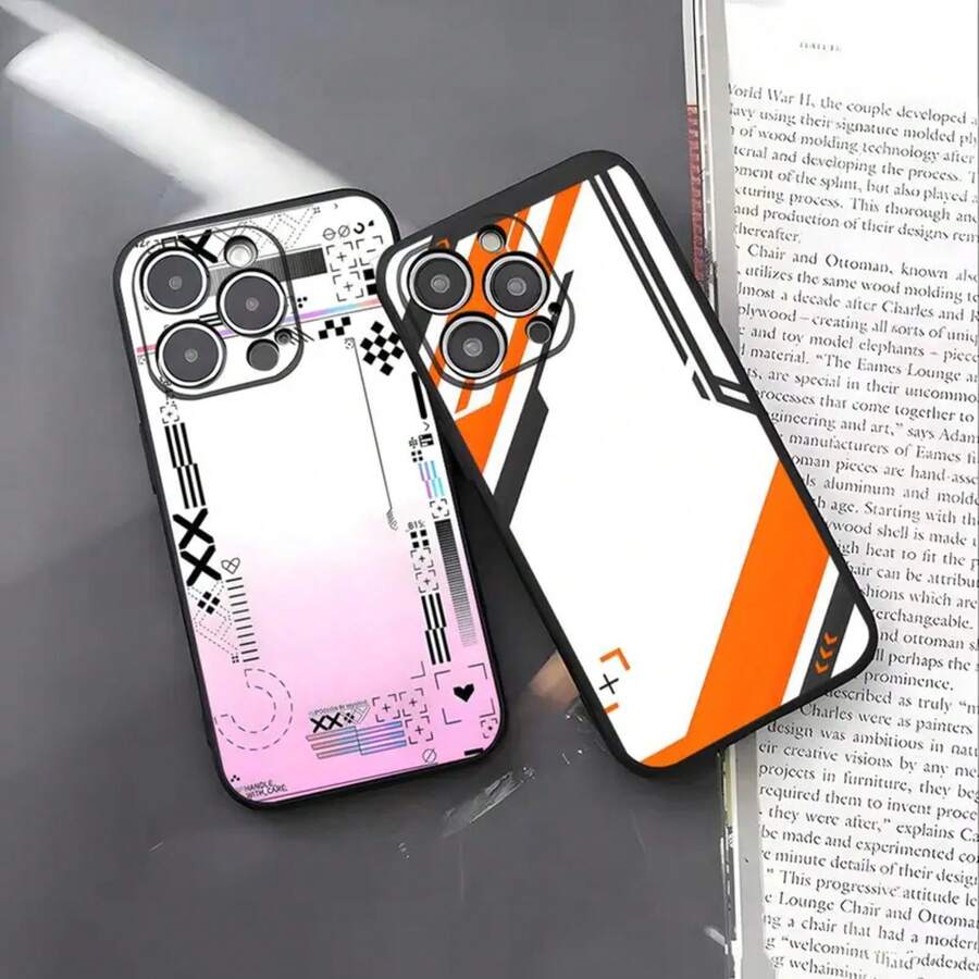 Custodia per telefono con stampa Printstream compatibile con 16 Pro Max, 15, 14 Pro Max, 13 Pro, 11, X, XS, XR, 8, 7 Plus, cover in silicone - compatibile con custodia per iPhone 17, custodia per iPhone 17 Pro, custodia per iPhone 17 Pro Max