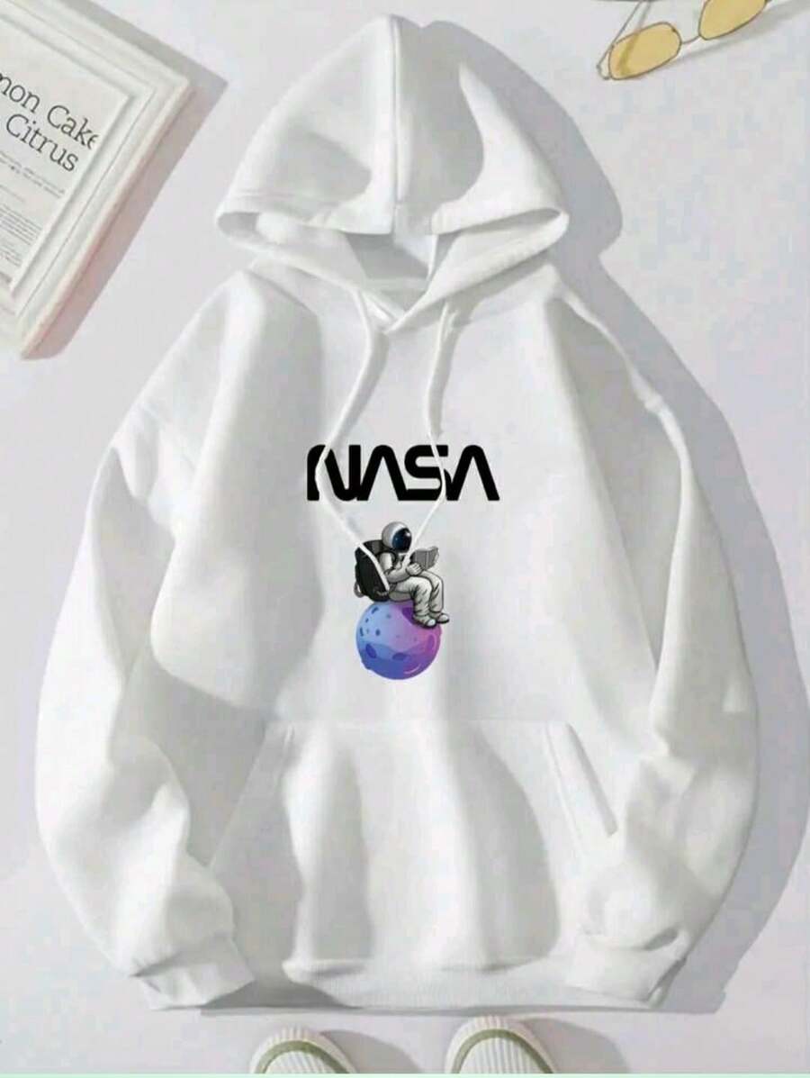 Women Sweatshirts - White - View 1
