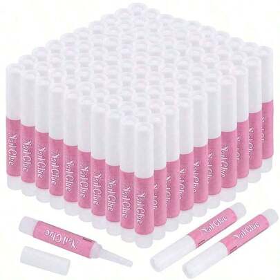 10pc Nail Glue, Super Strong Nail Glue For Acrylic Nails Long Lasting Professional Nail Tip Glue For Press On Nails Bond For Acrylic Nails Adhesive Nail Glue For False Nail Tips 2g/0.07OZ/PCS
