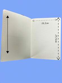 JUEGO DE 4 LIBRETAS DE RAYA CON BONITO DISEÑO DE ARTE IMPRESIONISMO, 4 PAISAJES DIFERENTES, TAMAÑO GRANDE 18.4 X 25.7 CM. CON 44 HOJAS RAYADAS, DEMASIADO LIJERAS PARA LLEVARLAS A TODAS PARTES. - Blanco - Ver 4