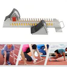 Starting Block Sprinter Pedals, 6 Angle Adjustable, Sprinter Track For Indoor Outdoor Plastic Coal Slag Tracks - 1 - View 6