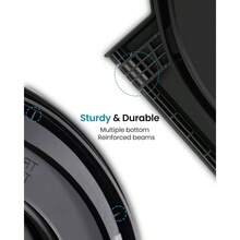 Portable Toilet With Soft Cushion, 5 Gallon Rotatable Lid, Adults And Camping Toilet 5 Gal Bucket - Carbon: Standard With Holder - View 8