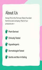 The Honey Pot Company - Herbal Pads For Women - Overnight W_Wings - Infused W_Essential Oils For Cooling Effect &Amp; Organic Cotton Cover - Feminine Care - 12 Ct - ColorA - 查看 8