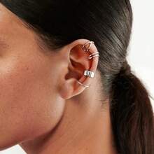 CHIC And ARTSY Cuff Earrings 925 Sterling Silver NonPiercing Fake Helix Cartilage Ear Cuff Earrings Various Styles Fine Jewelry For Women Man