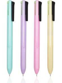 Special Offer,Multicolor Ballpoint Pen 0., Multicolor Pen In One, 4-In-1 Colored Pens, 4 Color Retractable Pen In One, Colorful Ink, Ballpoint Pens Planner Journaling, Assorted Ink, 4-Count - 1 - Xem 5