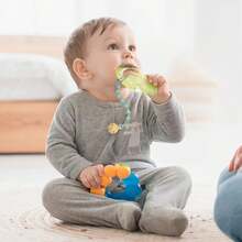 Personalized Name, Baby Commemorative Gift, Pacifier Chain, Anti-Lost Chain, One-Piece Silicone, Planet Style