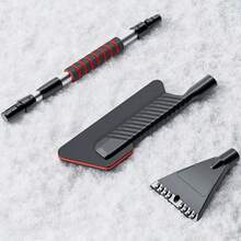 ANGKQNI Antenna Style Car Snow Shovel - Detachable Multi-Functional Tool With Ice Scraper, Ergonomic Handle, And Durable ABS Material For Efficient Snow Removal, Suitable For Winter Car Maintenance, Car Snow Shovel, Vehicle Snow Removal, Fashionable Design, Sturdy Structure, Snow Shovel, Car Product, Car Snow Shovel, Snow Removal, Winter Car Accessories, Ice Scraper For Car/Window, Car Snow Brush, Car Ice Scraper - Multicolor - View 9