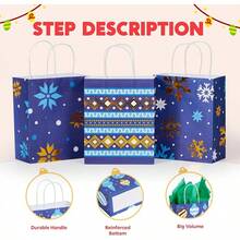 Gift Wrap Boxes - Blue - View 4