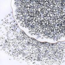 25000Pcs Sliver Rhinestones For Bedazzling Kit, 3-5mm Resin Flatback Rhinestones Bulk Bedazzle Gems Diamonds For Crafts DIY Shoes, Clothing{"Color_name":"Sliver"} - 銀條 - 查看 9
