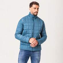 Winter Regular Fit Zipper Pocket Valentine's Day Father's Day New Year - Màu xanh ngọc - Xem 3