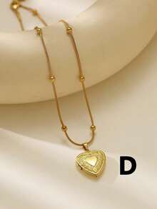 New Nordic Style Retro Lace Hollow Heart Ribbon Photo Locket Pendant Photo Necklace Copper Album Box Necklace Women Jewelry