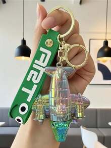 1pc Y2K Italian Brainrot Animal Shanhaijing Wooden Stick Keychain, Foreign Version Shanhaijing, Tung Tung Tung Sahur Abstract Figurine, Funny Accessory, Tralalerotralala Creative Desktop Decor, Abstract Art Figurine Pendant, National Fashion Accessory, Unisex Item