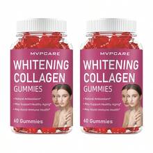 Colageno hidrolizado acido hialuronico pastillas peptonas colágeno gominola 120 cápsulas - Dos botellas - Ver 1