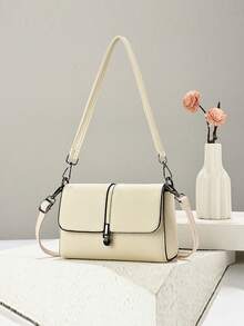 New Fashion Small Square Shoulder Bag, Large Capacity Handbag For Women, Classic Elegant Stylish Durable Portable Versatile Casual Multi-Layer Big Capacity Shoulder/Crossbody Bag, Suitable For Outings, Travel, Shopping, Great Gift For Valentine's Day