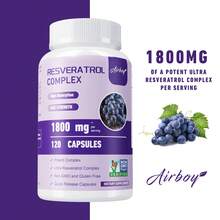 XEMENRY Complejo de resveratrol antioxidante, fórmula antienvejecimiento, 120 unidades, 70% polifenoles, mejora apariencia de piel radiante y saludable, suplemento nutricional, apoya bienestar celular, ideal para adultos, fácil de tomar - 120 cápsulas - Ver 4