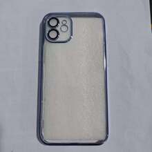 Hadaasi 1pc Blue Anti-Drop Lens Protection Electroplated Hard Case With Dust Net, Ultra-Thin Transparent Phone Case Compatible With Apple 17 Pro/17 Pro Max/17 Air/17/16 Pro/16 Pro Max/16 Plus/16/16E/15 Pro/15 Pro Max/15 Plus/15/14 Pro/14 Pro Max/14 Plus/14/13 Pro/13 Pro Max/13/12 Pro/12 Pro Max/12/11 Pro Max/11/11 Pro/XS Max/XR/XS/X