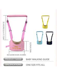 1 件婴儿学步助手，手持式儿童学步训练器，帮助宝宝学步，婴儿学步辅助器，幼儿防摔牵引带，辅助宝宝站立和行走