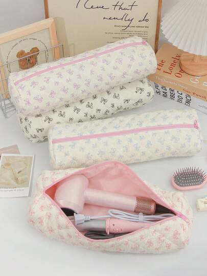 1 Peça Bolsa de Armazenamento Acolchoada para Modelador de Cachos com Laço, Bolsa de Armazenamento Portátil para Pente de Cabelo Alisador, Bolsa de Armazenamento de Ferramentas de Cabelo para Viagem, Suporte para Modelador de Cachos, Organizador de Armazenamento Portátil para Ferramentas Quentes, Organizador de Ferramentas de Cabelo, Bolsa para Secador de Cabelo para Acessórios de Modelador de Cachos, Capa Protetora