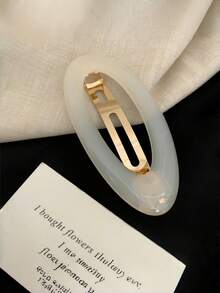 Korean Style Fashionable Spring Clip, Suitable For Women Over 14 Years Old Y2k Hair Clips Claw Clips Hair Claws Hair Slide Hair Barrettes, School Stuff