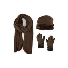 Women's Warm Fleece Winter - Women's Hat And Glove Set + Hats Gloves Scarves For Women - 象牙 - 查看 11