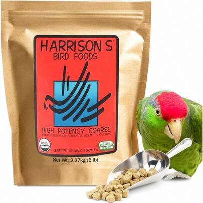 High Potency Coarse 5Lb - Complete Parrot Diet