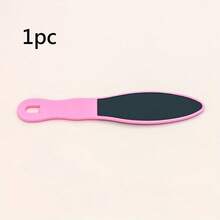 1 pieza Lima para pedicura, lima de doble cara para cutículas y raspador de talones - Adecuado tanto para hombres como para mujeres