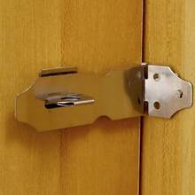 3inch Stainless Steel Door Lock Padlock - Heavy Duty Anti-Theft With Solid Ring, Suitable Sheds, Easy To Install Hardware, Door Lock - 1 Pack - View 9