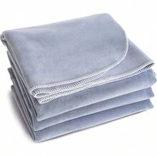Vellux Blankets Velour Blanket Single Titanium