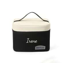 Grand sac isotherme pour le déjeuner avec poignée, boîte de rangement alimentaire étanche, boîte à lunch portable et réutilisable pour le bureau, le travail et l'école, design unisexe - Multicolore - Voir 15