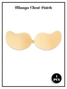 1/2pcs Women Mango Shaped Thin Invisible Seamless Adhesive Bra Lift Enhancer, Suitable For Wedding Photography And Other Occasions - Multicolor - View 16