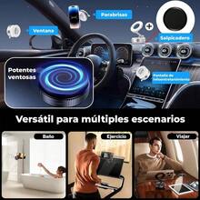 Soporte Magntico para Telfono Celular, Soporte de Telfono con Ventosa Magntica al Vaco, Soporte magntico para telfono con Ventosa de vacio Blanco - Blanco - Ver 9