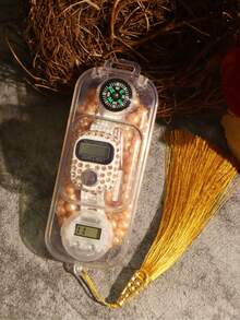 1个手持式手动计数器，迷你便携指环计数器，拇指按压计数器，适用于学习、运动及其他计数活动，数字指环计数器，计数戒指，念珠计数器，小指佩戴式计数器，戒指计数器，电子计数器，中东阿拉伯语，便捷数字戒指计数器，减压手压计数器