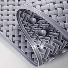 NF0040024 MULTICOLOR MEDIDAS 69.5X35Cm - ALFOMBRILLA DE BAÑO ANTIDESLIZANTE CON TAZA DE SUCCIÓN, RESISTENCIA AL DESLIZAMIENTO GRACIAS A SUS SUPERFICIES SUAVES Y LIGERAMENTE TEXTURIZADAS QUE PROPORCIONAN UNA SUJECIÓN SÓLIDA, TAMBIÉN TIENE UNA FUNCIÓN, SU DISEÑO DE SUPERFICIE TEXTURIZADA ÚNICA QUE PROPORCIONA UN TOQUE SUAVE A LOS PIES. - Multicolor - Ver 7