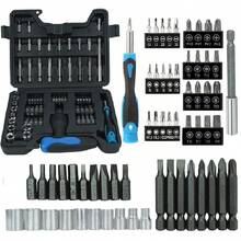 1 套螺丝刀工具套件，平头、星形、棘轮螺丝刀，多功能家用小型螺丝刀套装 - 彩色 - 查看 2