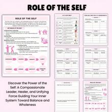 1 件套 IFS 自我疗愈练习册套装 - 内部家庭系统治疗日志，包含部分映射练习和情绪应对技巧 - 螺旋装订心理成长工具包，用于创伤恢复和自我发现 - 治疗师推荐、正念伴侣、节日健康礼物、大学生必备、新年疗愈日志 - 彩色 - 查看 2