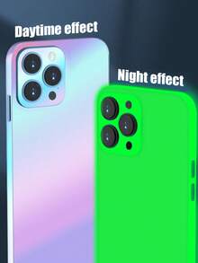 1+1 Combo, Luminous Phone Frame Protector + Back Film Sticker, Obvious Glow-In-The-Dark Effect, Self-Healing, Frame Protects Against Bumps And Scratches, Advanced Adhesive Material, Strong Attachment, Compatible With Iphone 17 Pro Max/17 Pro/17 Air/17/16 Pro Max/16 Pro/16 Plus/16/15 Pro Max/15 Pro/15 Plus/15/14/13/12 And Other Models. - Colorful - View 5