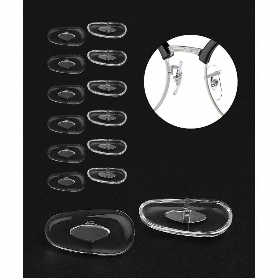 6 Pairs Nose Pads RB3025 RB3026 RB3016 RB3362 RB3445 RB3519 RB3543 Clip - On Mount Type - ban đầu - Xem 1